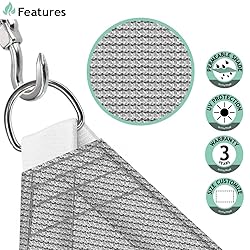 SunnyRoyal 15'x21'x26' Heavy Duty Sun Shade Sail