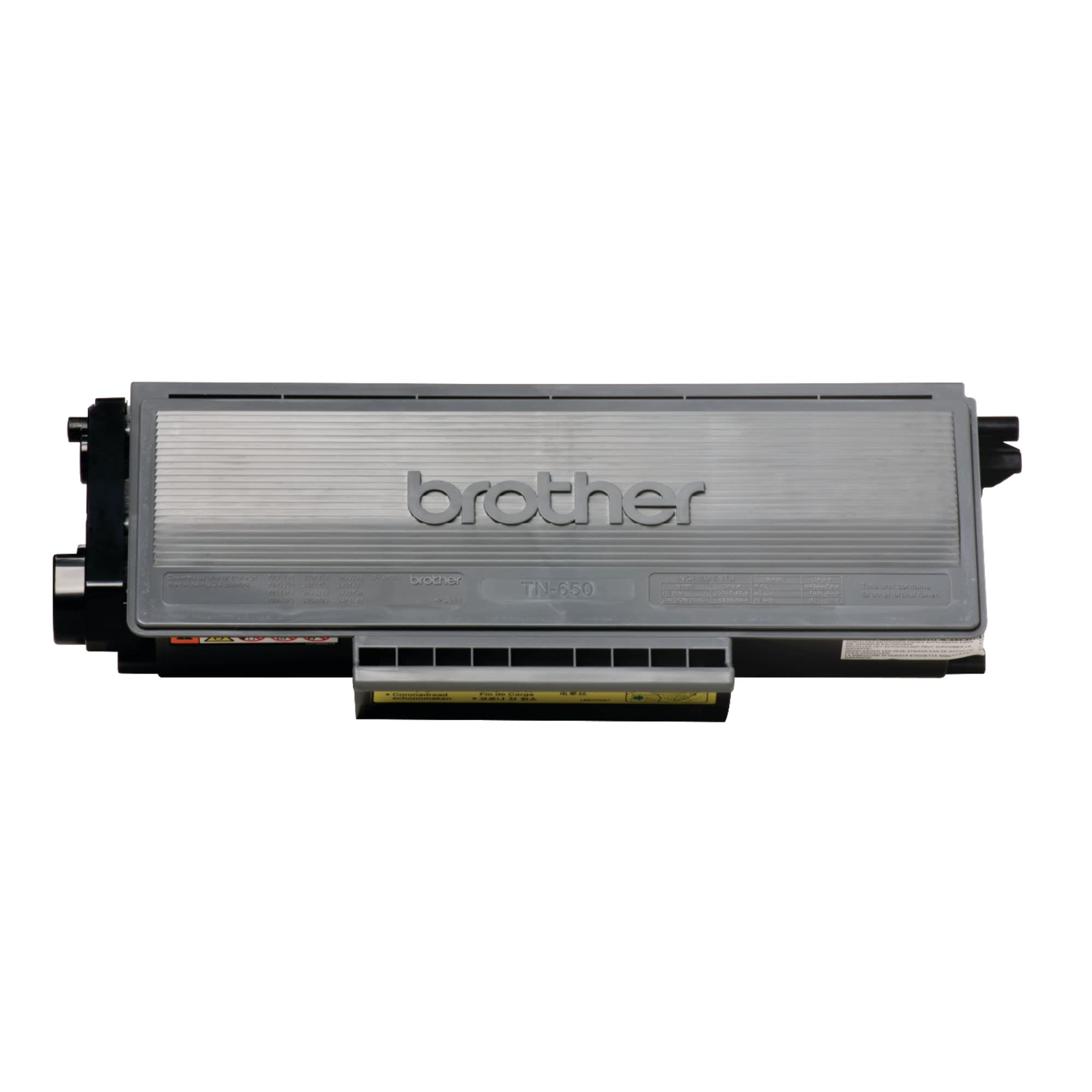 Brother Genuine High Yield Toner Cartridge, TN650, Replacement Black Toner, Page Yield Up To 8,000 Pages