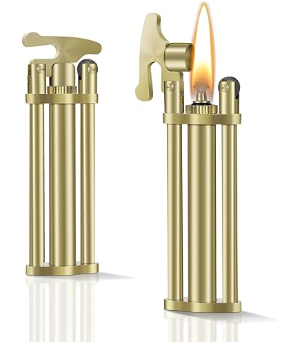 collectable cigarette lighters Amazon.com: Ambrogio.L Vintage Oil Lighter, Flint Wheel Refillable Cigar  Cigarette Metal Lighter Fire Starter for Men : Health & Household
