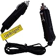 UPBRIGHT Car 2 Lighter Plug DC Adapter Compatible with EverStart MAXX 1200 Peak Amps Jump Starter Ever Start 1200A 600A PowerStation PSX1004 Schumacher IP-1825FL IP-180KE 950A Battery Booster Charger