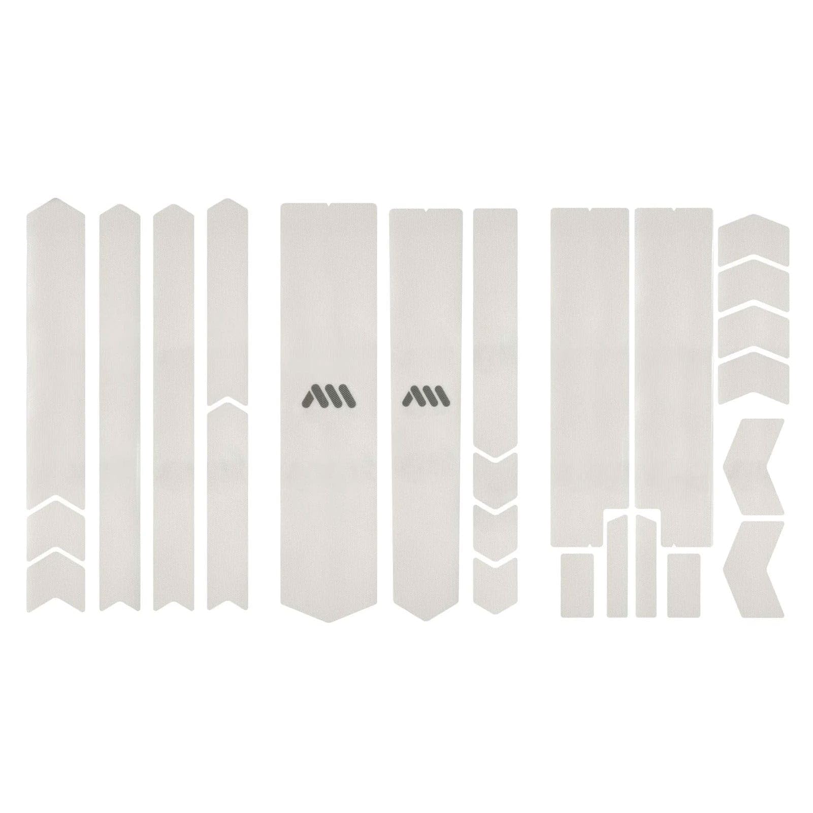 All Mountain Style AMS High Impact Frame Guard Total – Protects your bike from scratches and dings, Clear/Silver