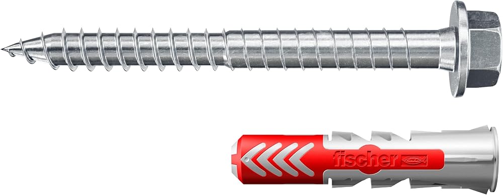 fischer Duopower 10 x 50 ETA Dowels 50 Dowel 50 Screw 7 x 69