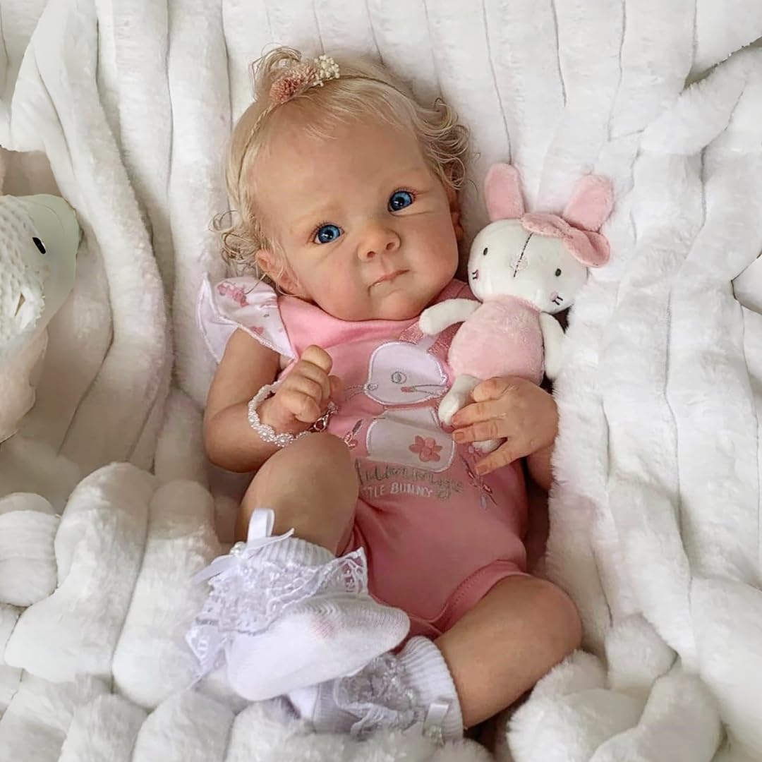 MAIHAO Reborn Dolls Girl 18 Inches Reborn Baby Doll Handmade Reborn Babies Soft Body She Looks and Feels Just like a Real-life Lifelike Baby