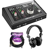 Solid State Logic SSL 2 MKII - 2x2 USB Audio Interface Bundle with Polsen HPC-A30 Closed-Back Studio Monitor Headphones and Kellards XLR-P20T Pro 20 ft XLR Microphone Cable, XLR Male to Female Cable