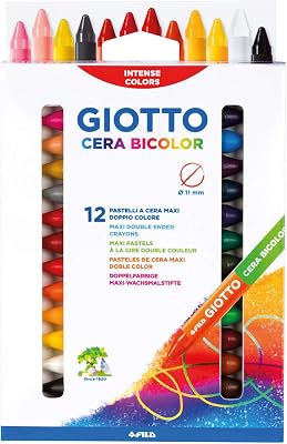 Cera Maxi Duo Estuche 12 Unidades