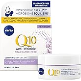 NIVEA Q10 Power Anti-wrinkle + Fragrance-free Moisturizer for Sensitive Skin, 50ml