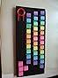 Keycaps Double Shot Pour éclairage RVB Feicuan 37 Keys Cap Cover Case ABS Colorful Replacement Keycap Universal Pour Clavier Mécanique Keycaps Abs Rétroéclairées