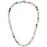 GAVU Hand-knotted Men's Beaded Necklace, Crystal Necklace for Men