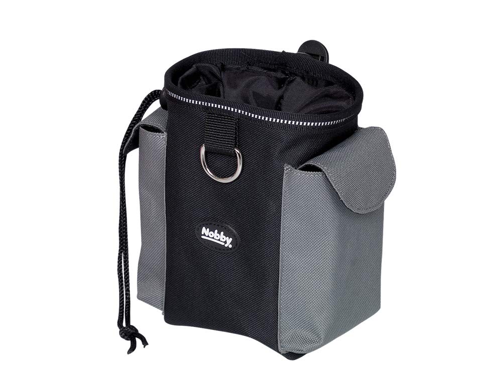 Nobby Snack Bag 2 in 1 Grey Diameter 11 x 16 cm