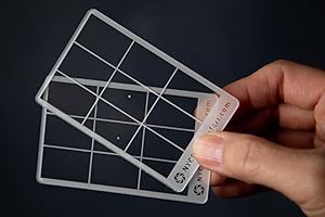 NEW YORK CITY PHOTO SAFARI (2 Pack) NYC Photo Safari: Composition Tool: Rule of Thirds Composition Viewer Finder for Photography/Painting/Sketching/Plein Air Credit Card Size Fits in Your Wallet or Camera Bag