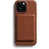 Bellroy Mod Phone Case + Wallet for iPhone 16 Pro Max (Slim Leather iPhone case, Phone Wallet) - Sienna