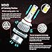 Malcam H11/H9/H8 LED Headlight Bulbs All-in-One Conversion Kit, 7600LM 72W 6000K Cool White COB, IP68 Waterproof LED Headlight Bulb - 3 Yrs Warranty