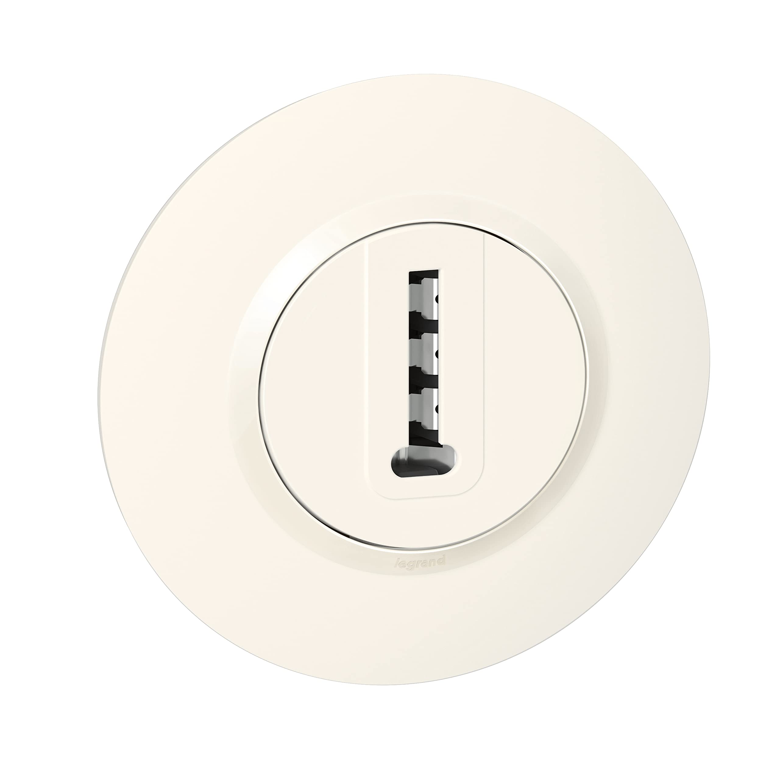 Legrand TEL T BL DEC CPT LEG95058 Telephone Socket in Tee White Complete Deco