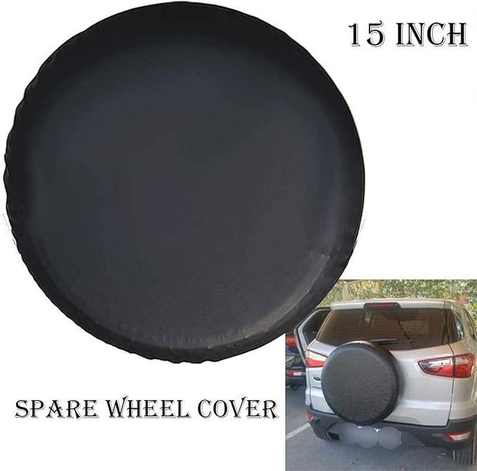 AYUN Spare Wheel Tire Cover 1PC Black Sun Protector Tire Cover
