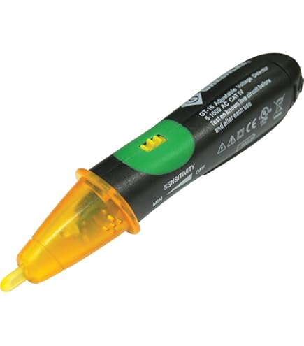 GREENLEE TR13 Dual Tip Non-Contact Voltage Tester,Black