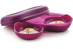 Tupperware Microwave Breakfast Maker Set in Purple