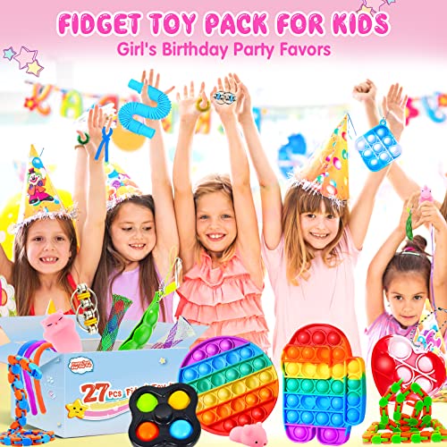Fidget Pack Toys for Kids Pop Sensory Figets Toys Figetsss Fidget Box