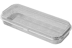 Stainless Steel Utensil Basket For Kitchen Dishwasher Safe Drying Rack For Spoons And Chopsticks Cutlery Holder (A, 27.5x11.5