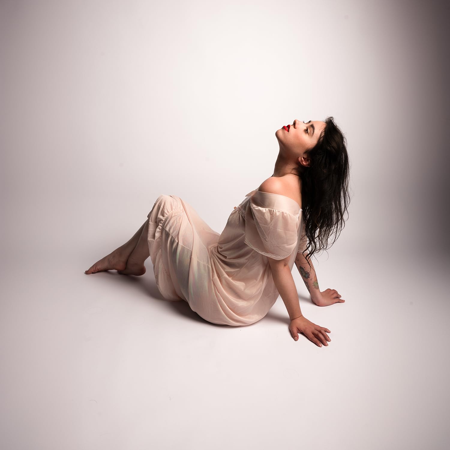 Kate Seamless Paper Backdrop for Photography White Photo Backdrop Paper (106.8''x32.8' Arctic White)