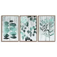 3 Piece Framed Canvas Wall Art Colorful Flowers Canvas Prints Home Artwork Decoration for Living Room,Bedroom - 16