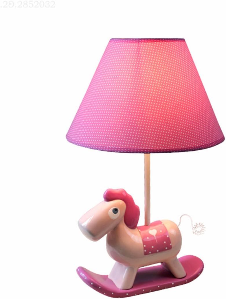 Creative Novelty Gifts Rocking Horse Table Lamp Super Cute LED Desk Light for Children Bedroom