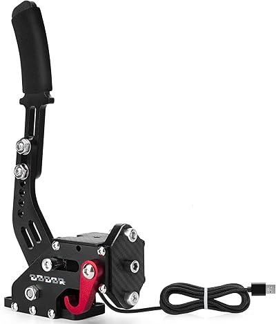 aikeec 64Bit PC Handbrake for Lo Gitech G25 G27 G29 T300 T500 Fanatec Wheel