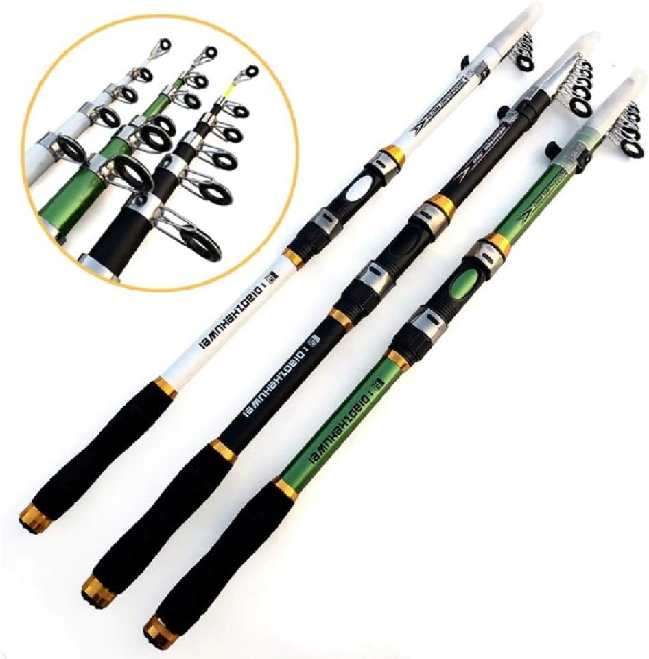 Amazon 投げ竿 360 ホワイト 釣り竿 海釣り 炭素伸縮釣竿 白 釣りロッド 携帯型 超硬質 ちょい投げ 五目 ウキ釣り 仕掛け サビキ 釣り 初心者用 釣り具 フィッシングロッド コンパクトロッド 高弾性 カーボン繊維 操作簡単 ノーブランド品 投げ竿