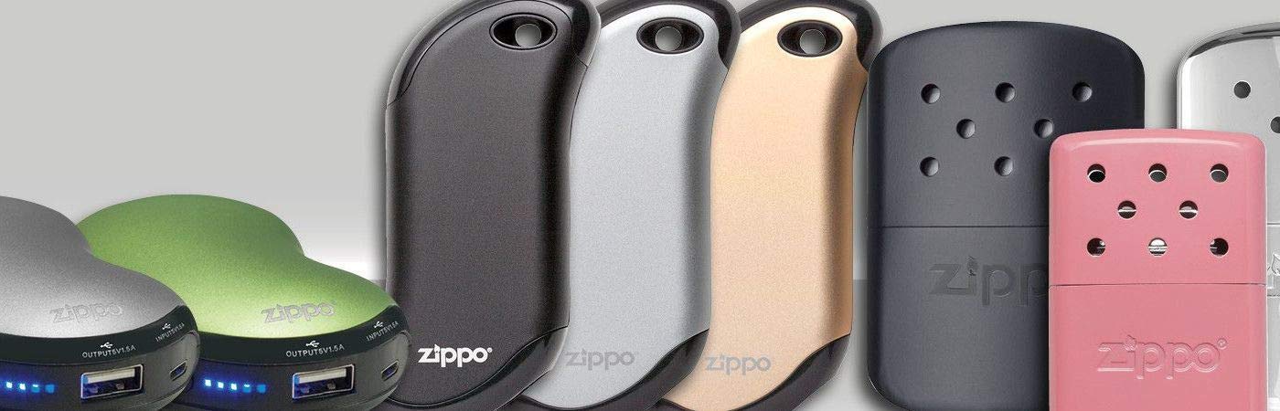 Zippo 12 Hour Refillable Hand Warmer | Portable, Refillable, Odorless | Works with Zippo Lighter Fluid | Includes easy fill technology, 2.5X more heat than disposables | Perfect for Camping, Fishing
