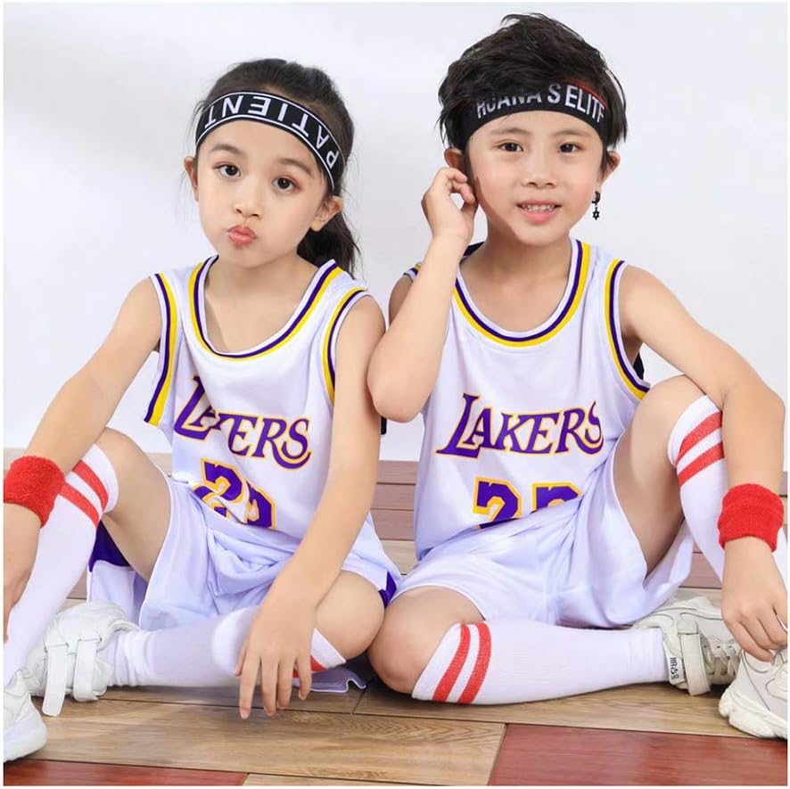 23 Nbi Vintage Los Angeles Lakers James Basketball Jersey Oansatz Uniform Star Trends White M Amazon Co Uk Garden Outdoors