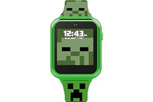Minecraft Touch-Screen Interactive Watch Green (MIN4130AC)