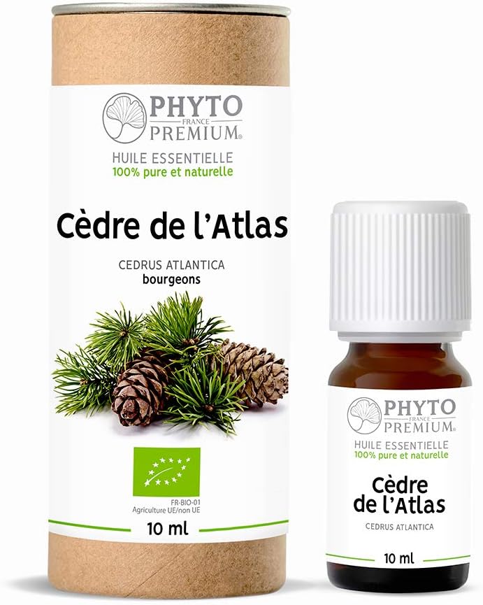 Huile Essentielle De Cèdre De L'Atlas Pure Et Naturelle - Flacon 50 Ml