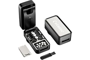 Pill Cutter for Small Pills - Professional 1/2 1/4 Pill Splitter with Sawtooth Adjustable Slots, Accurately Cut Multiple Tabl