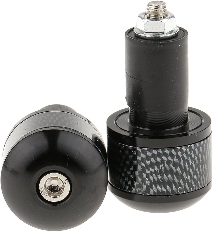 Embouts De Guidon Moto Universels 22 Mm - Alliage Aluminium, Longueur 54 Mm, Filetage 6 Mm, Réduction Vibrations, Noir/rouge/argent/bleu