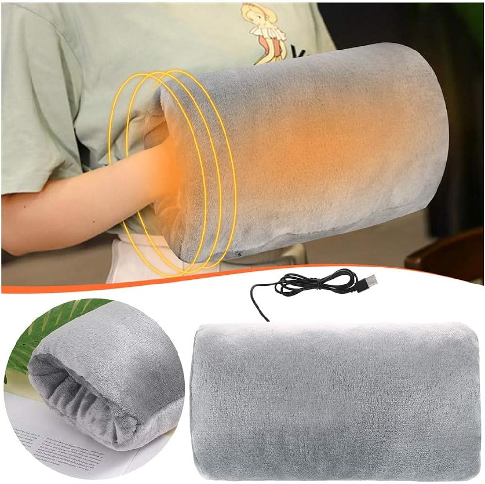 Scaldamani Elettrici Ricaricabili - 2 Pezzi Con Custodia Power Bank 14000mAh, 3 Livelli Di Calore - Foto 6