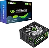 GameMax GP-Series 650W 80 Plus Bronze ATX Power Supply PSU Black 140mm Fan view 1