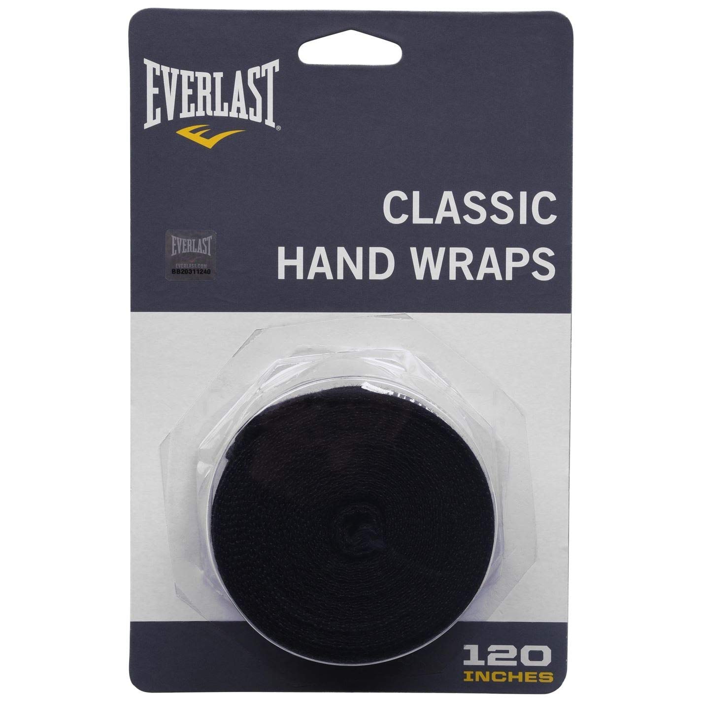 Everlast Unisex 120 Handwrap Stretch Training Black One Size