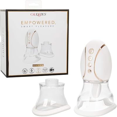 CalExotics Empowered Smart Pleasure Queen Suction Vibrator 6 Patterns