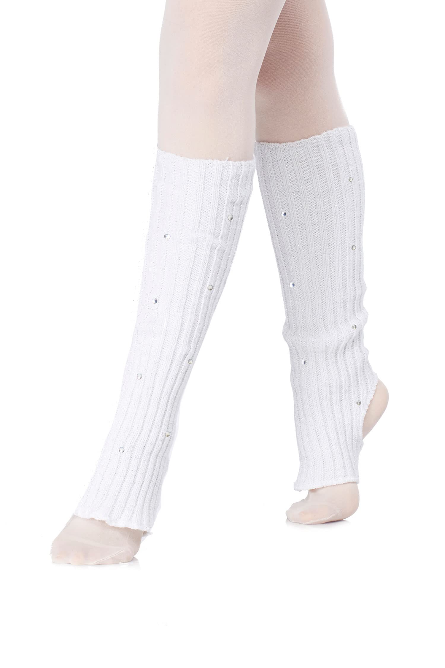 Intermezzo Girls' Leg Warmers 2012 Prebril Dance - Colour: White (001)