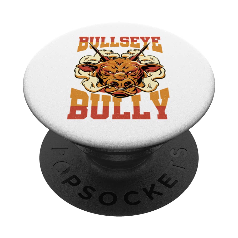 Bullseye Bully Bull Dart Animal Darts Target Sports PopSockets Swappable PopGrip