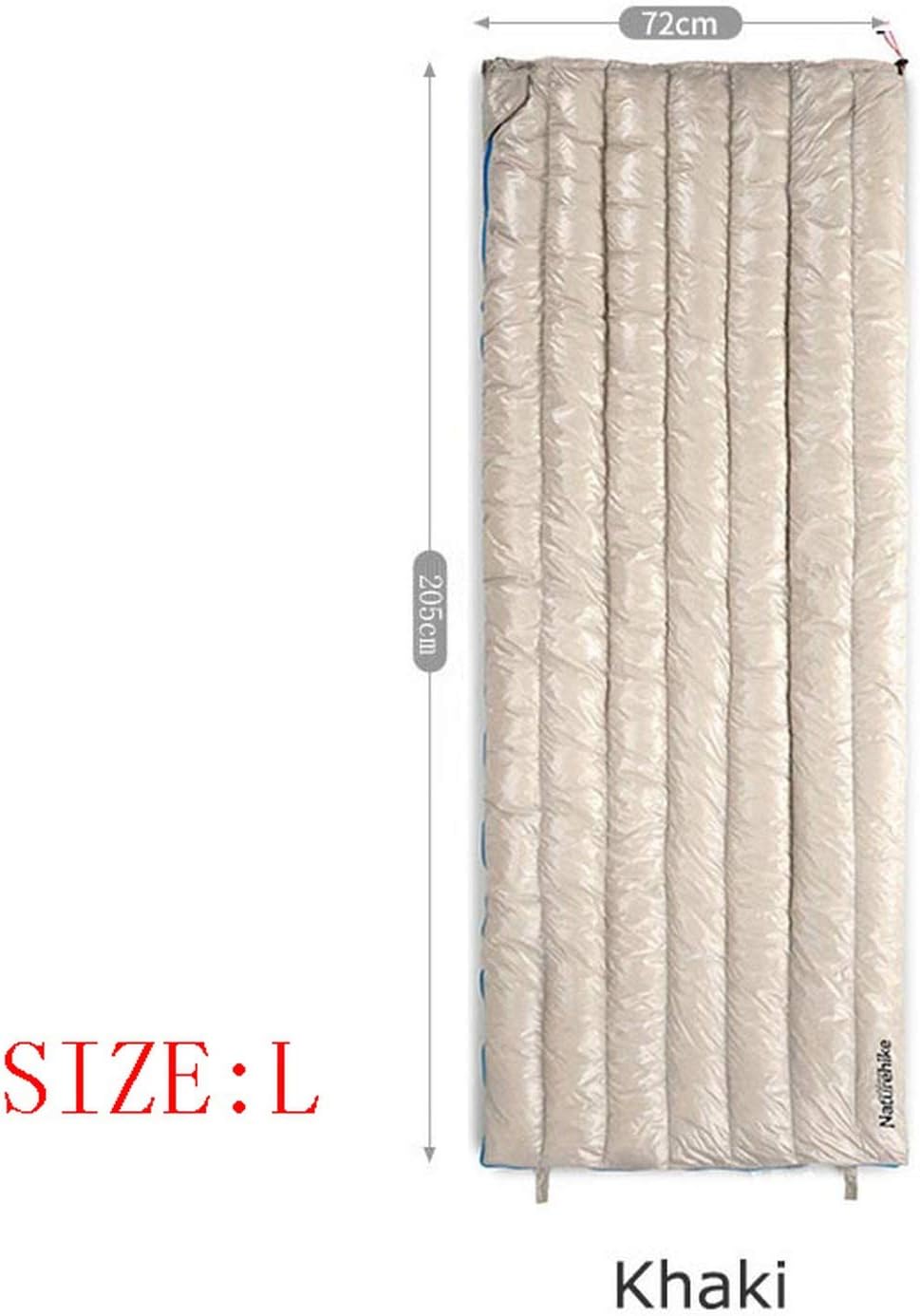 Goodforyou21 570G Ultralight Waterproof White Goose Down Sleeping Bag Envelope Type Lazy Bag Camping Sleeping Bags Nh17Y010-R