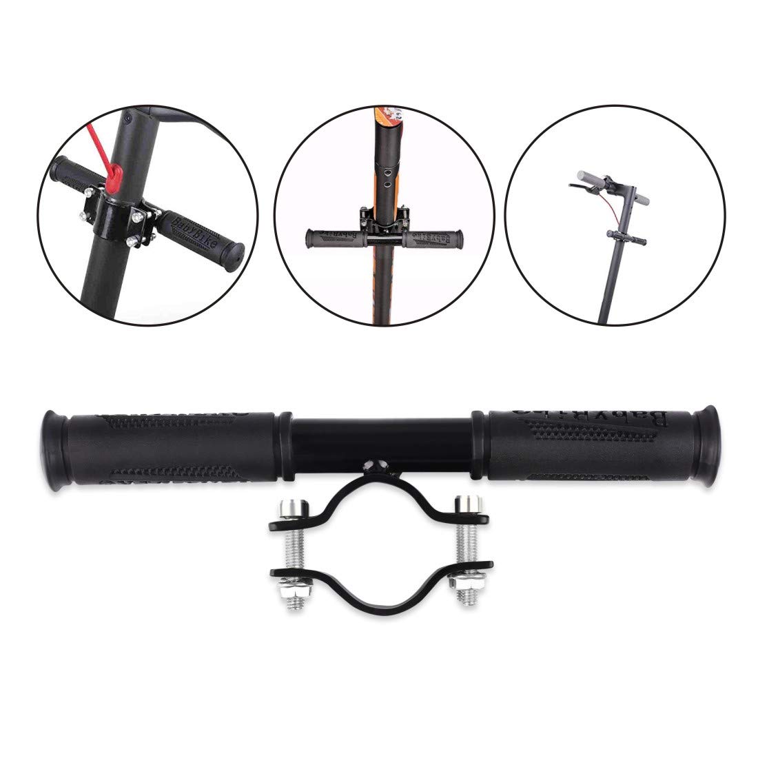 Scooter Kids Handle Grip Bar Non-Slip Adjustable Child Safe Holder Kids Handrail Compatible for Xiaomi M365 / Pro 1S Scooter
