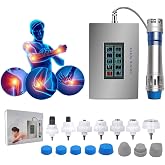 Portable Extracorporeal Shockwave Machine Touch Screen Massage Pain Relief | Extracorporeal Shock Wave Therapy Device 7in1 Focused Shockwave Therapy Machine Pain Relief Home Use Body Feet Knees