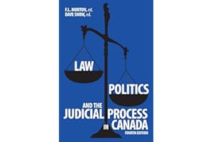 Law, Politics, and the Judicial Process in Canada, 4th Edition