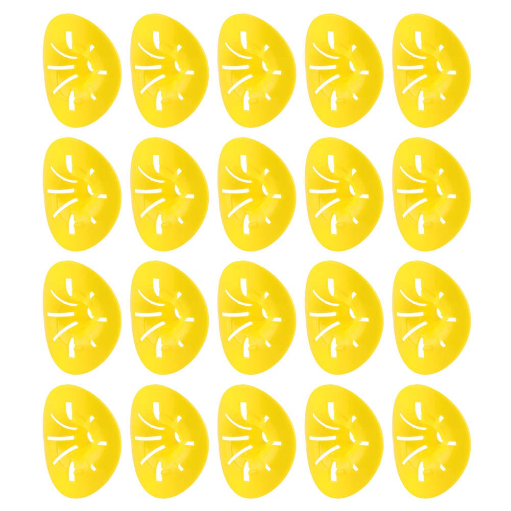 Natudeco 20PCS Bee Catcher Wasp Trap Flower Shaped Pests Catcher Reusable Mini Bee Catcher Wasp Funnel Garden Beekeeping Tools Hornet Hanging for Outside