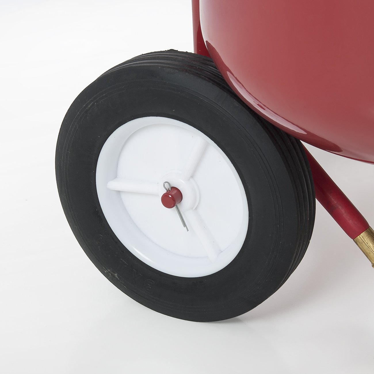 100lb Dual Media Tank Sand Blaster Baking Soda Blasting Abrasive