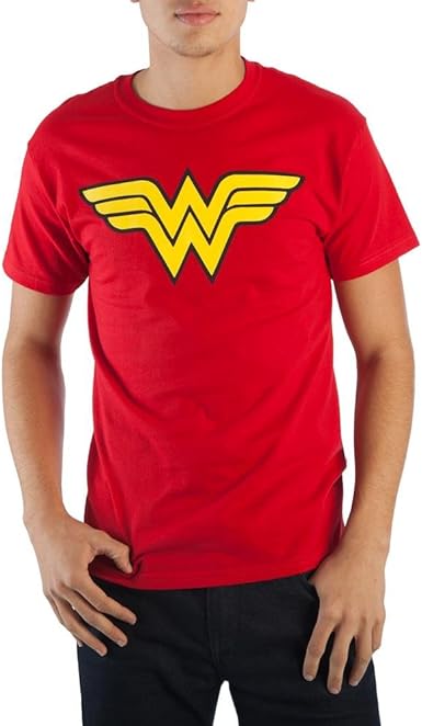 red wonder woman shirt