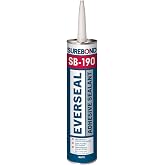 Surebond Pick-Proof Adhesive Sealant, 10.3oz, White (SB-190 T White)