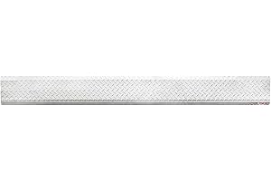 Extreme Max 3005.9065 Hinged Aluminum Trailer Door Slider Plate - 72" x 9"