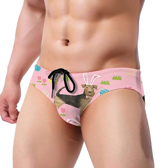 GAHAHA - Bañador para hombre, traje de baño para perros, orejas de