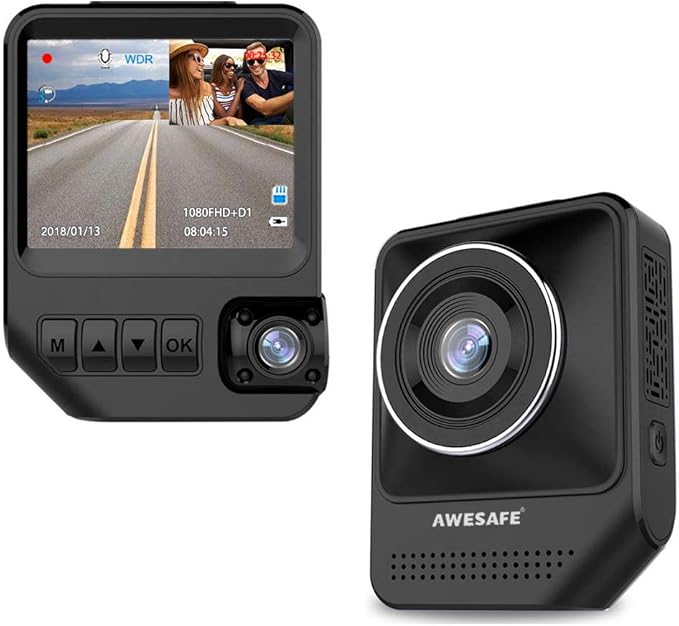 Aolbea Dual Dash Cam with IR Night Vision FHD 1080P Front ...